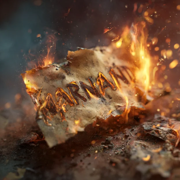 Burning Paper with a Name on it – Is it Black Magic?